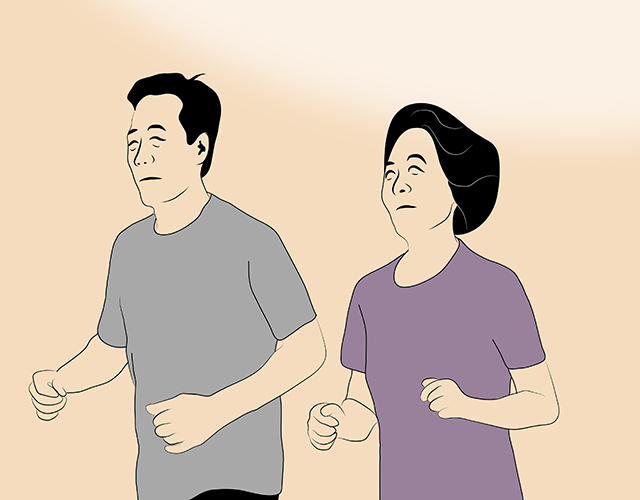 跑步、夫妻、健康-康兴医疗器械官网